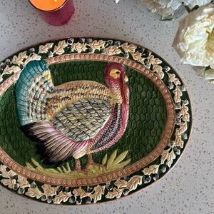Vintage Thanksgiving Turkey Platter